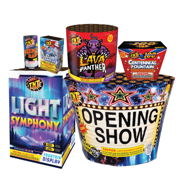 Firework Pre-Built Shows Stand/Tent Large Fountain Show