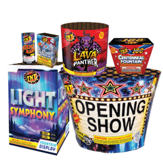 Firework Pre-Built Shows Stand/Tent Large Fountain Show