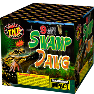 500 Gram Firework Finale Aerials Swamp Dawg