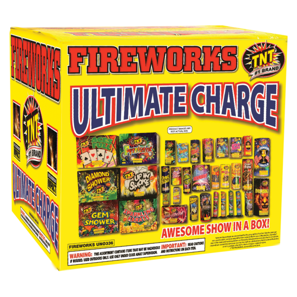 Firework Ground Assortments Ultimate Charge Box