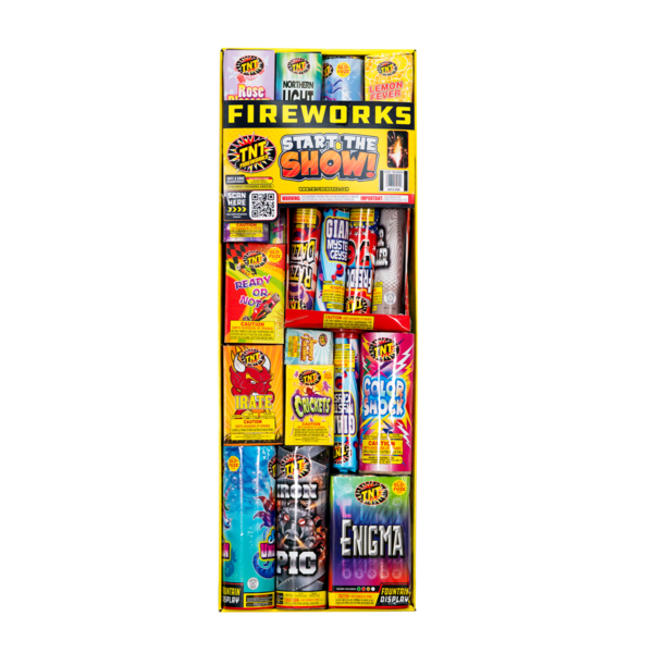 Firework Ground Assortments Start The Show