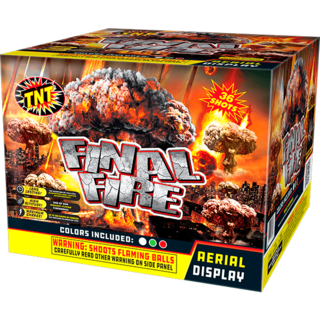 500 Gram Firework Finale Aerials Final Fire