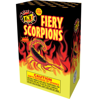 Firework Fountains Fiery Scorpions