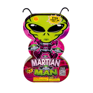 Firework Fountains Martian Man