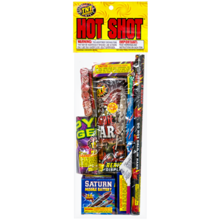 Firework Aerial Assortments Hot Shot Polybag 