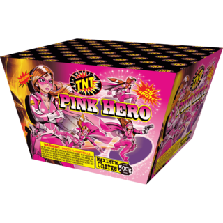 500 Gram Firework Finale Aerials Pink Hero