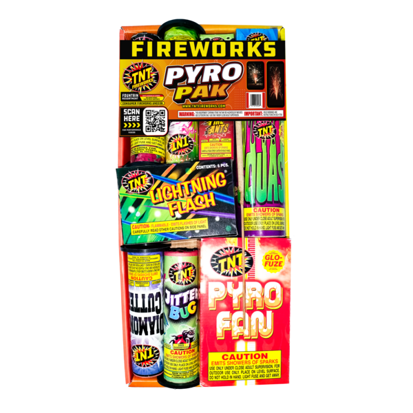 Firework Ground Assortments Pyro Pak