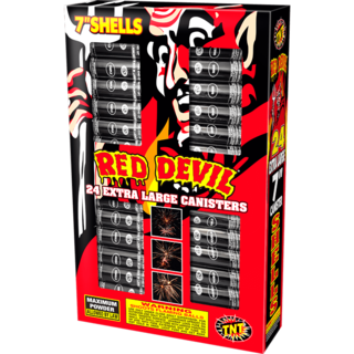 Firework Reloadables Red Devil 7" Canister Shell