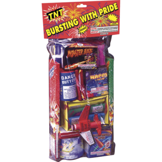 Firework Aerial Assortments Bursting With Pride Polybag