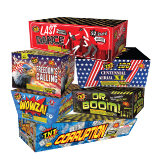 500 Gram Firework Pre-Built Shows Stand/Tent Xl Aerial Show