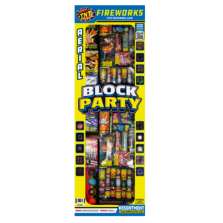 500 Gram Firework Aerial Assortments Block Party