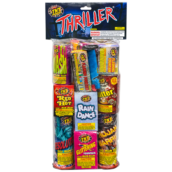 Firework Ground Assortments Thriller Polybag   Ss