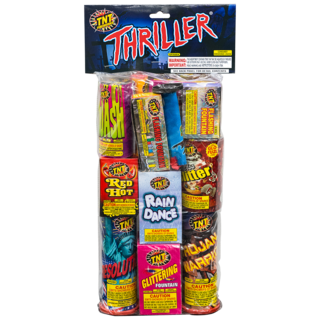 Firework Ground Assortments Thriller Polybag   Ss