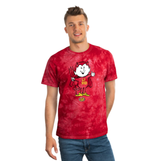 Firework Apparel Tie Dye Red Devil T Shirt