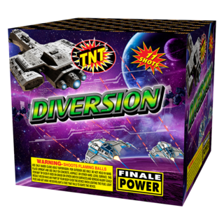 500 Gram Firework Finale Aerials Diversion