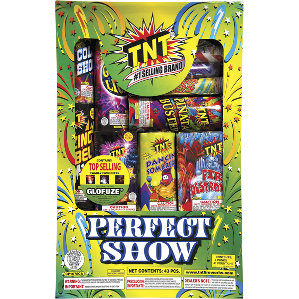 Firework Ground Assortments Perfect Show   California