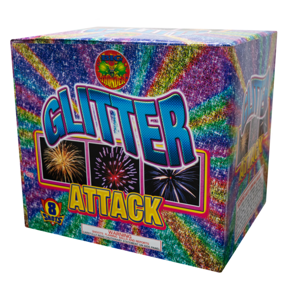 Firework Big Thunder Glitter Attack