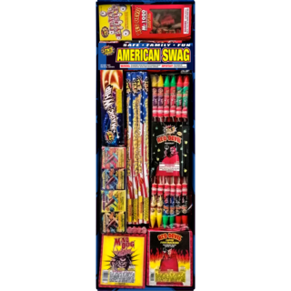 Firework Aerial Assortments American Swag