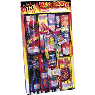 Firework Ground Assortments Red Devil Tray   Ss