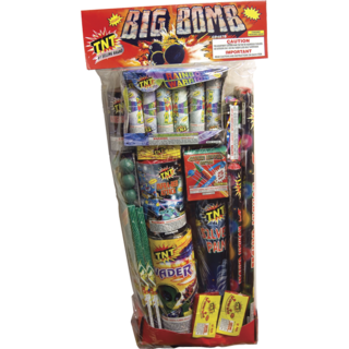 Firework Aerial Assortments Big Bomb Polybag 