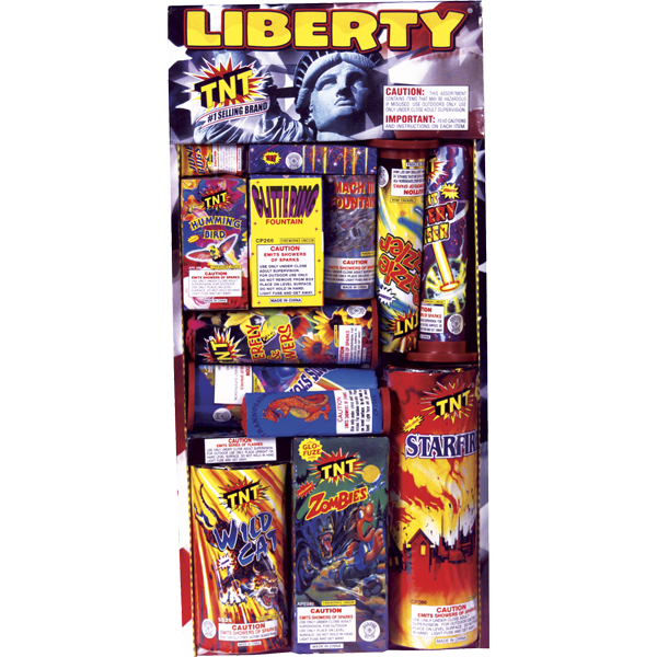 Firework Ground Assortments Liberty Ss