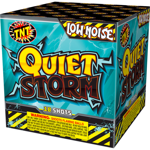 Firework Multi Aerials Quiet Storm 18 Shot