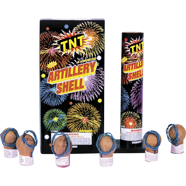 Firework Reloadables Artillery Shell   