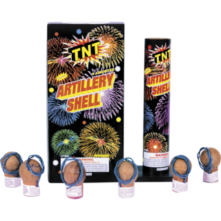 Firework Reloadables Artillery Shell   