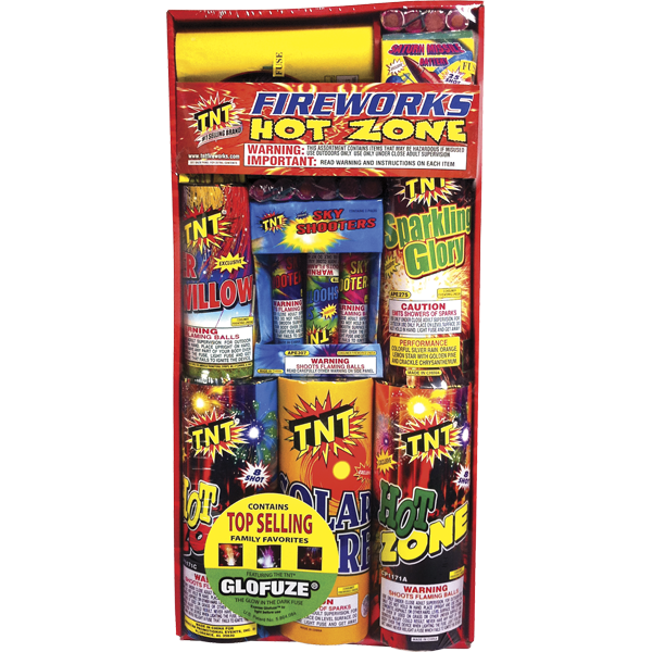 Firework Aerial Assortments Hot Zone   Aerial