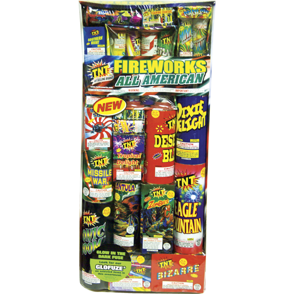 Firework Ground Assortments All American   Ss