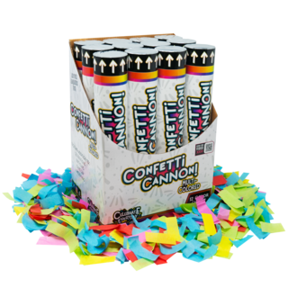 Firework Confetti & Streamers Multi Colored Confetti Cannon