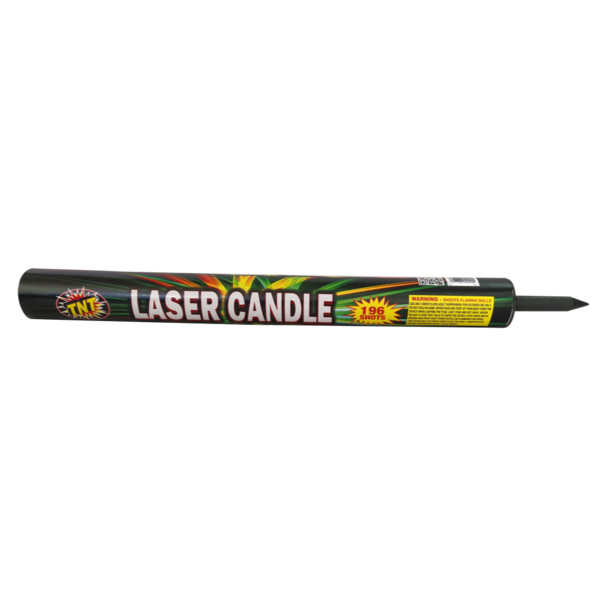 Firework Roman Candles 196 Shot Laser Candle