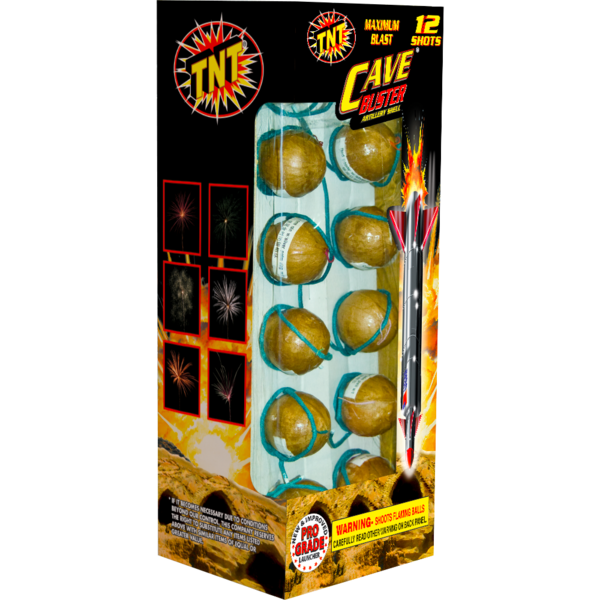 Firework Reloadables Cave Buster 12 Shot