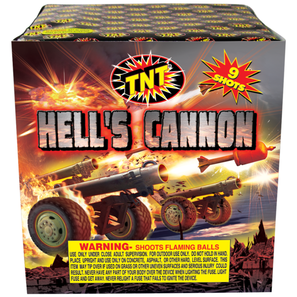 Firework Multi Aerials Hell's Cannon