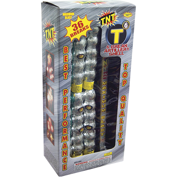 Firework Reloadables T6 Artillery