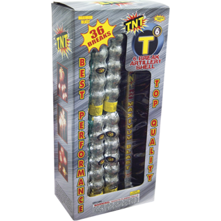 Firework Reloadables T6 Artillery