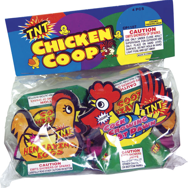 Firework Other Novelties Chicken Coop