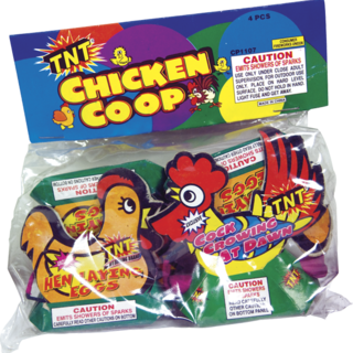 Firework Other Novelties Chicken Coop