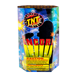 500 Gram Firework Fountains Encore   