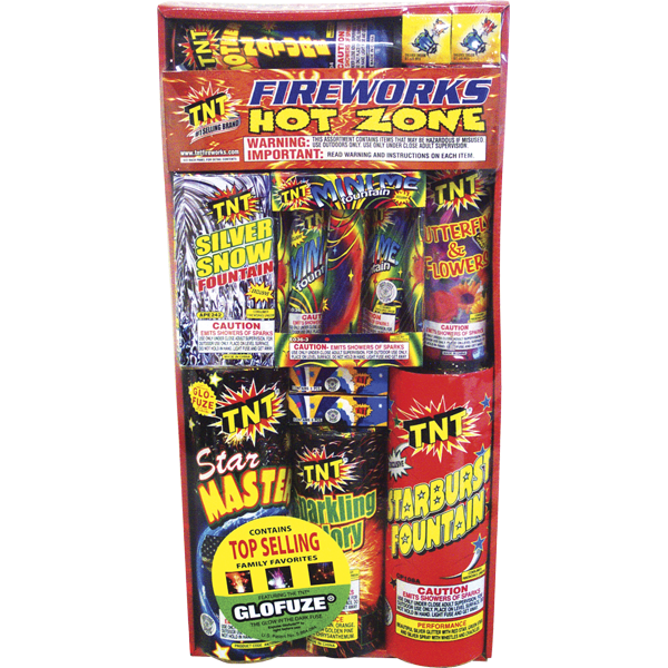 Firework Ground Assortments Hot Zone   Ss