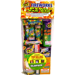 Firework Ground Assortments Pyro Pak Bag   Ss