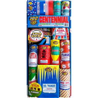 Firework Ground Assortments Centennial   Ss