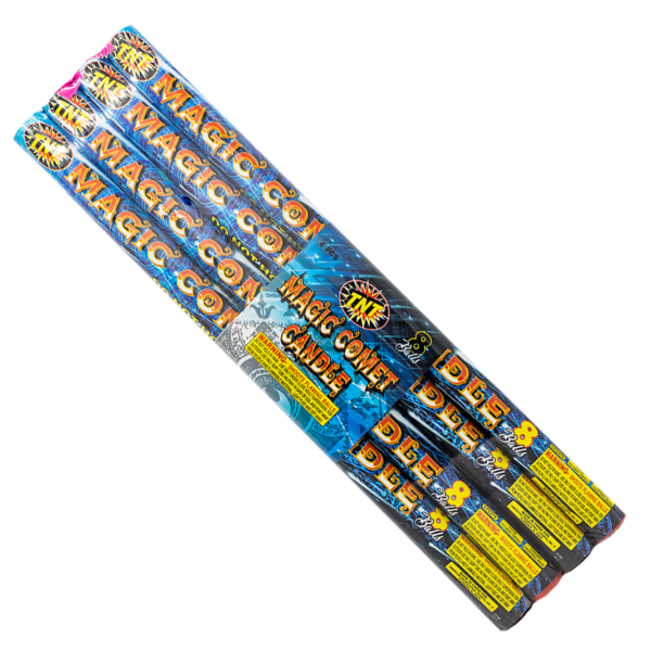 Firework Roman Candles Magic Comet Candle