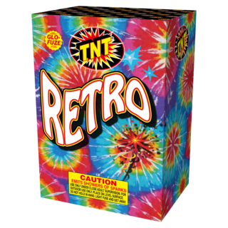 500 Gram Firework Fountains Retro