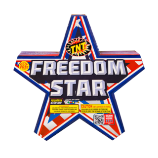 Firework Fountains Freedom Star