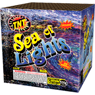 500 Gram Firework Multi Aerials Sea Of Lights