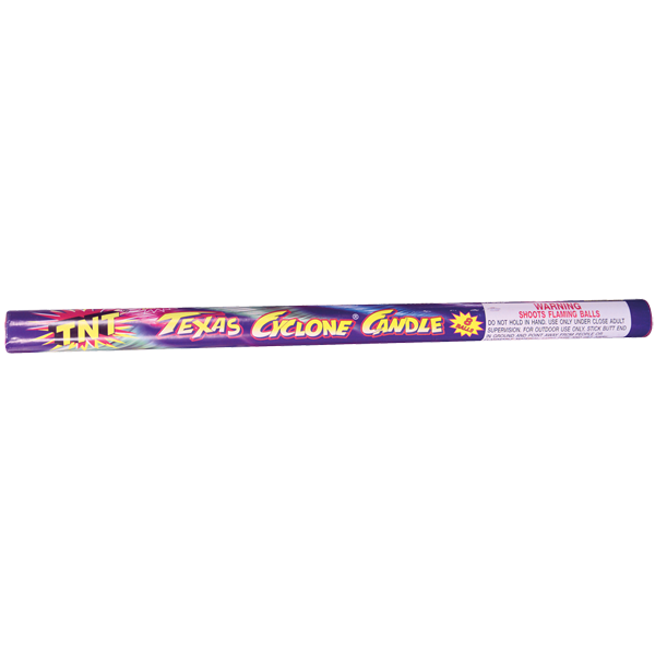 Firework Roman Candles 8 Ball Texas Cyclone Candle