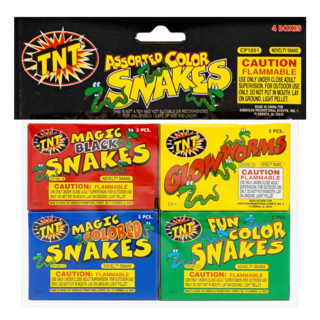 Firework Other Novelties Asst. Color Snake 