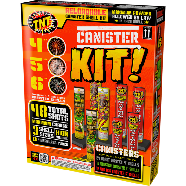 Firework Reloadables Canister Kit!