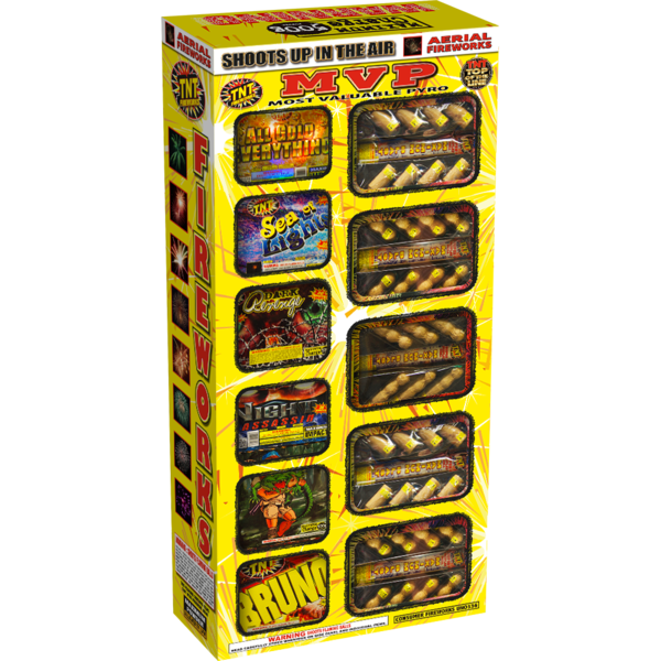 Firework Aerial Assortments Mvp Most Valuable Pyro